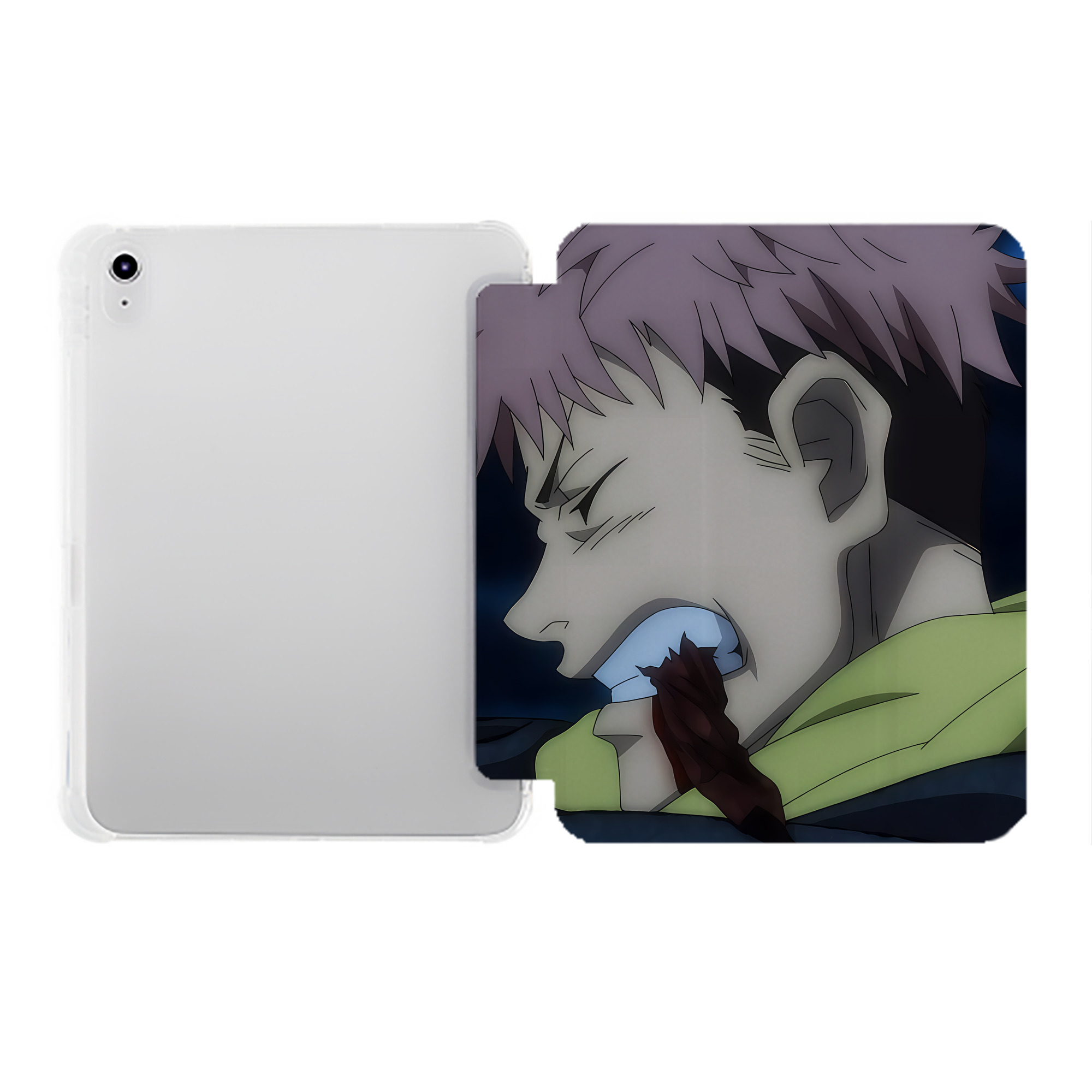 （画像用） SPY×FAMILY间谍家家酒 IPad ケース ペン収納付き 三つ折りスタンド PUレザー×シリコン 対応機種9.5/10.5/10.9インチ